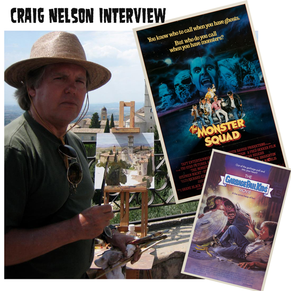 Interview with Monster Squad poster artist Craig Nelson!