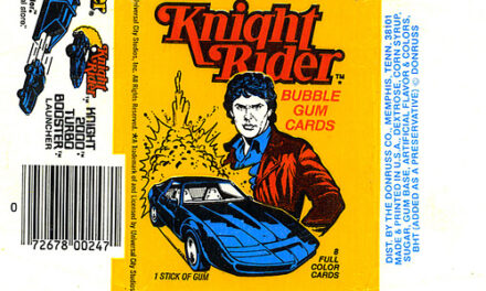 Wax Paper Pop Art #9: That’s one primary-colored Knight Rider…