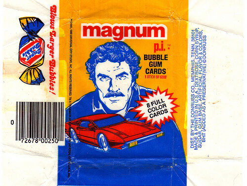 Wax Paper Pop Art #12: One of the best looking mustaches in the business…