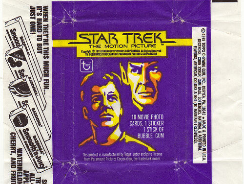 Wax Paper Pop Art #21, Where no Spock Mego figure has gone before…