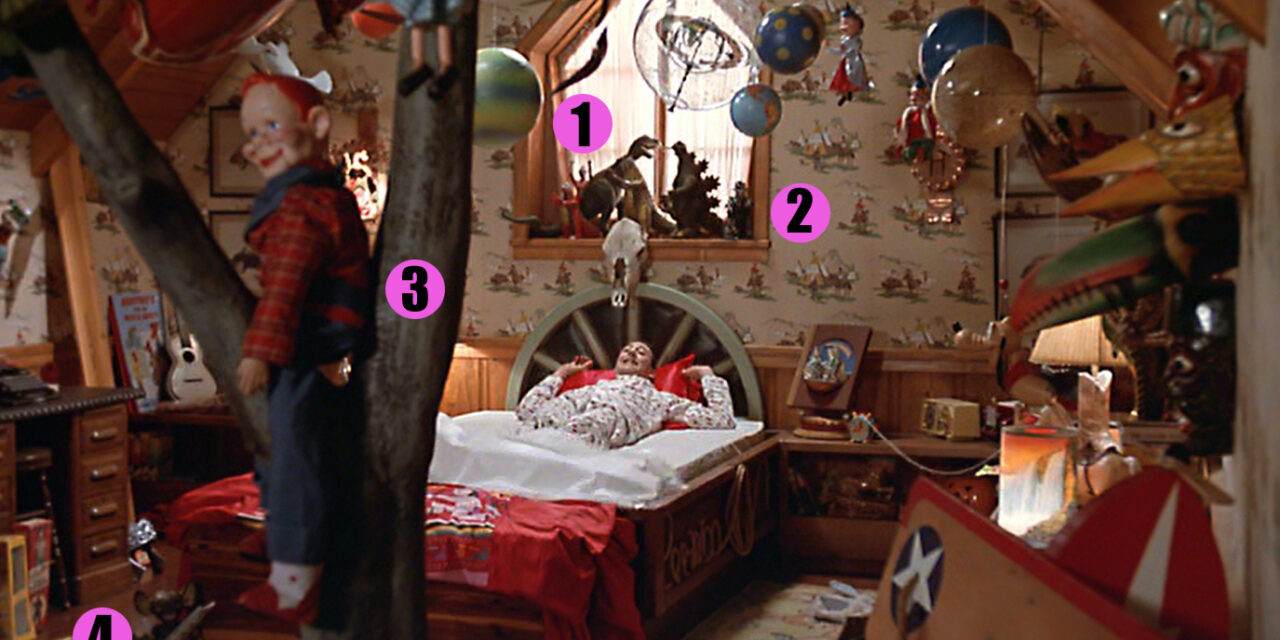Awesome 80s Bedrooms: Pee-wee’s Big Adventure Edition