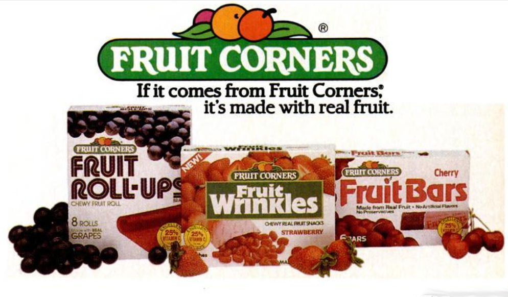 1992 The Jetsons Real Fruit Snacks Flattened box RRR48 